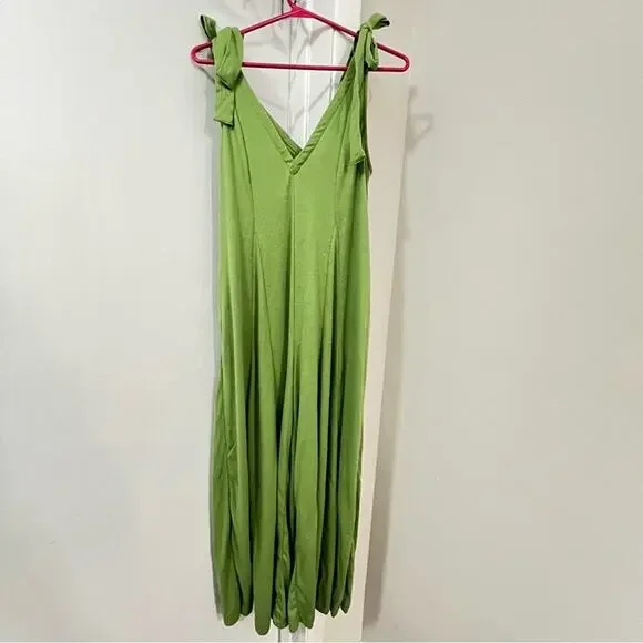 Free People Beach Green Alice One-Piece